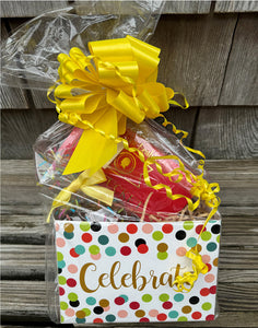 "Celebrate" Small Gift Basket