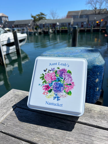 Nantucket Hydrangea Tin